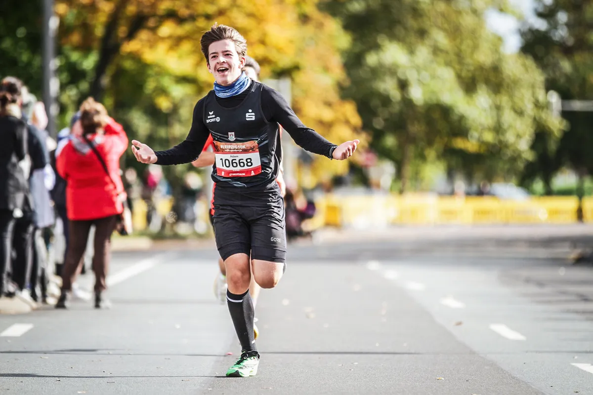 Läufer beim Leipzig Run