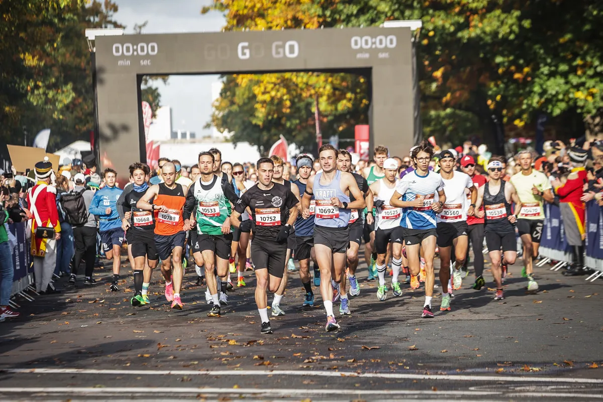 Start des 10km-Laufs