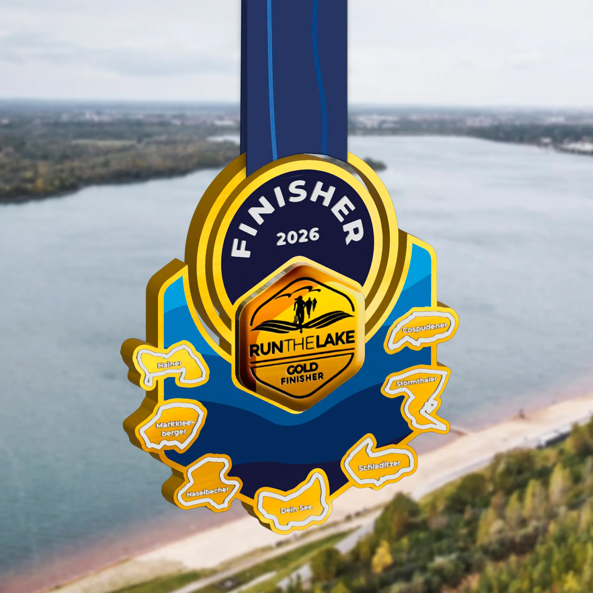RunTheLake-Medaille 2026