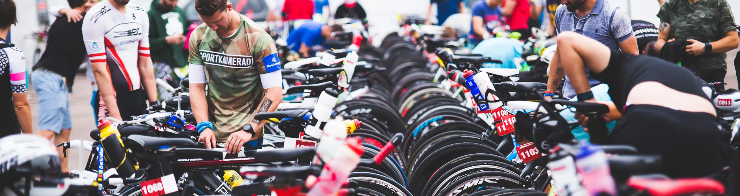 Nahaufnahme der Bike Change Station