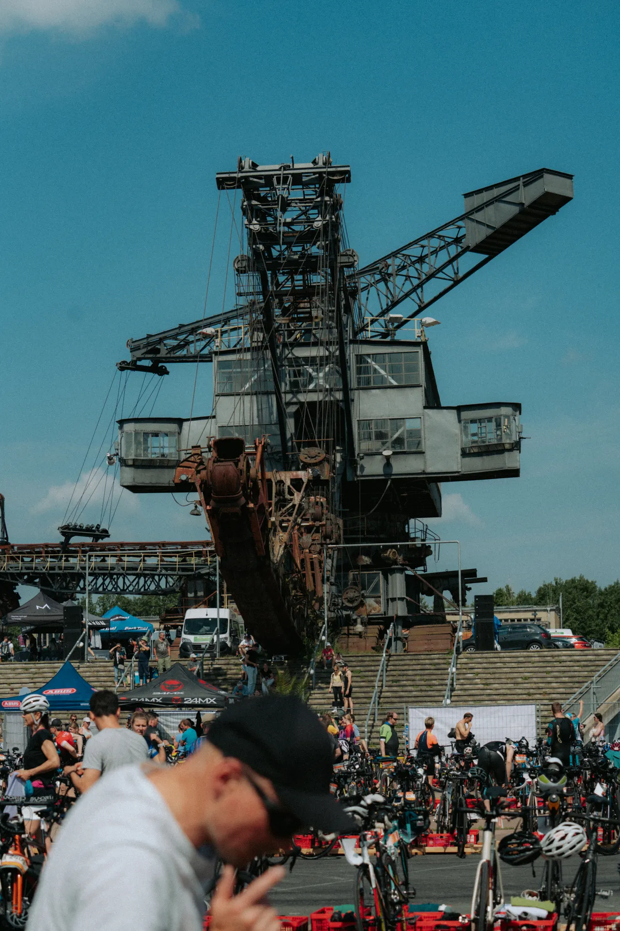 Schaufelradbagger in Ferropolis